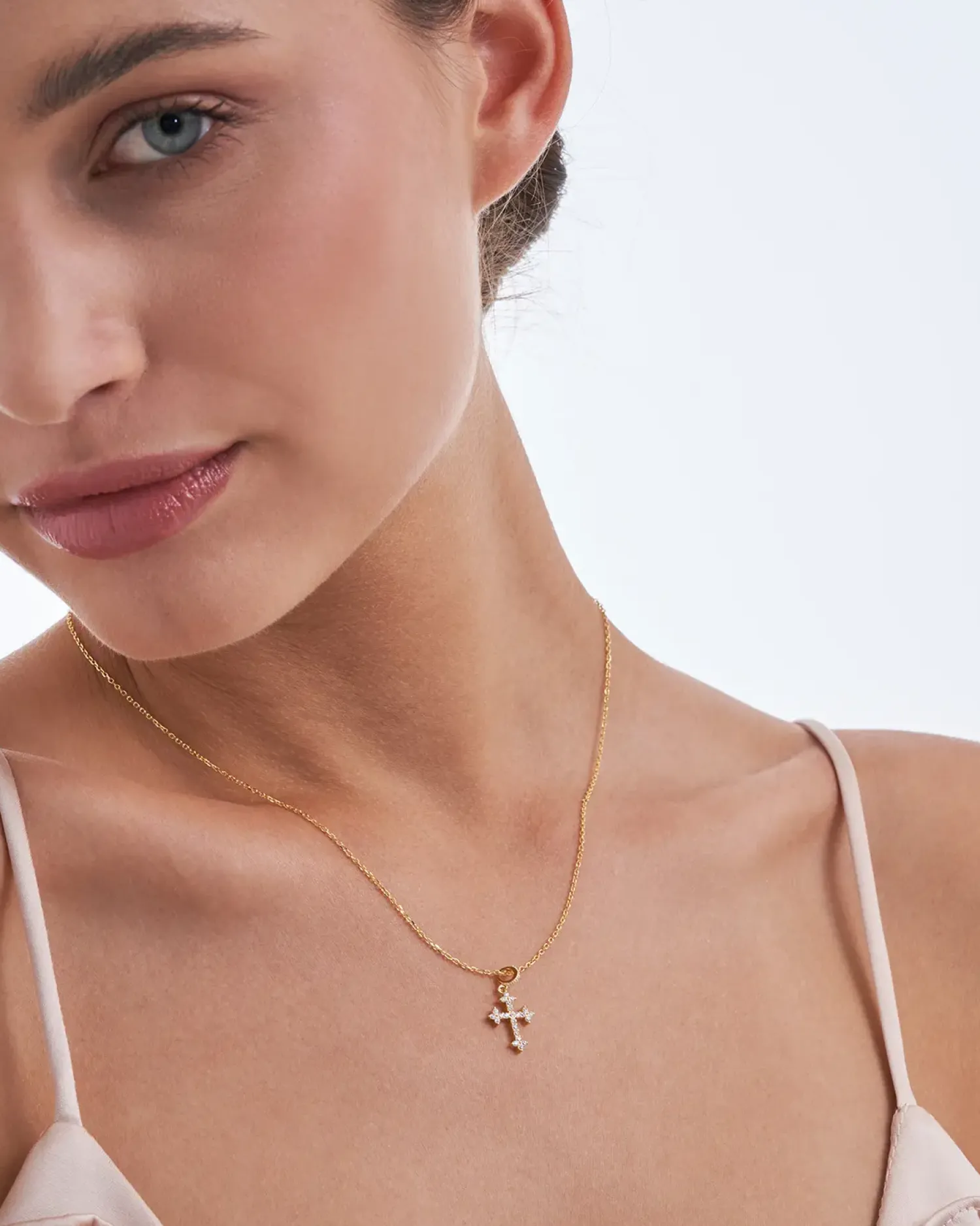 New Bijou Brigitte Collana - Gothic Cross