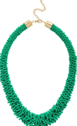 New Bijou Brigitte Collana - Green Cactus
