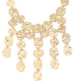 Online Bijou Brigitte Collana - Hammered Statement