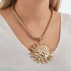 New Bijou Brigitte Collana - Hammered Sun