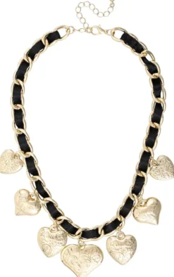 Bijou Brigitte Collana - Heart Pendants