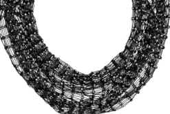 Clearance Bijou Brigitte Collana - Hematite Mesh