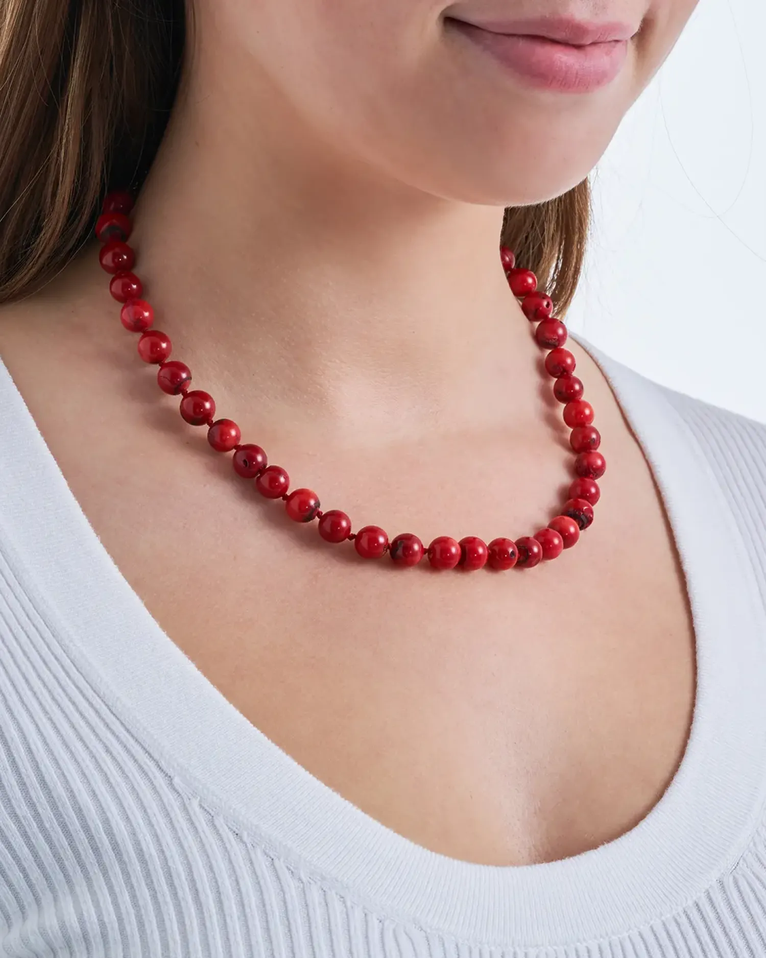 Hot Bijou Brigitte Collana in acciaio inox - Lovely Coral