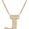 Sale Bijou Brigitte Collana - Initial J