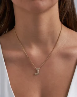 Sale Bijou Brigitte Collana - Initial J