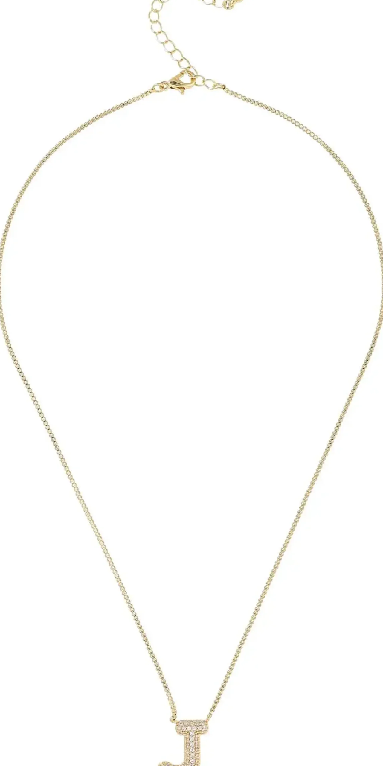 Sale Bijou Brigitte Collana - Initial J