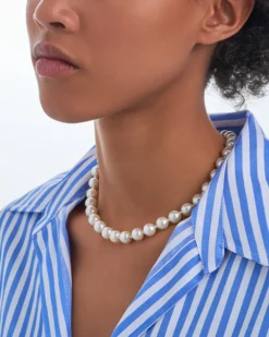 Outlet Bijou Brigitte Collana - Light Pearls