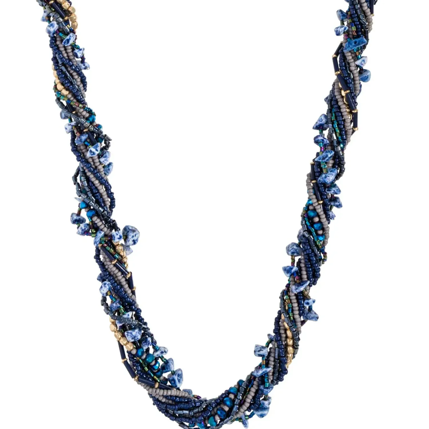Outlet Bijou Brigitte Collana - Midnight Blue