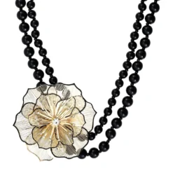 Outlet Bijou Brigitte Collana - Midnight Flower