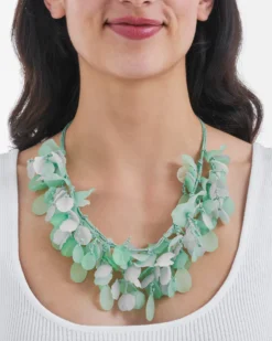 Clearance Bijou Brigitte Collana - Mint Petals