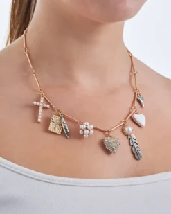 Discount Bijou Brigitte Collana - Mixed Charms