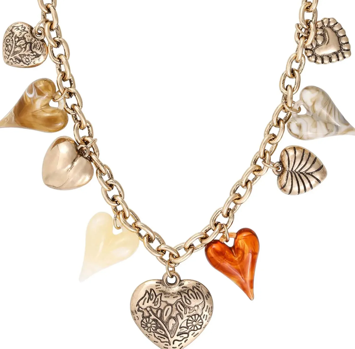 Bijou Brigitte Collana - Natural Hearts
