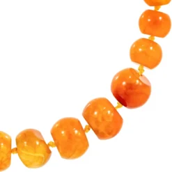New Bijou Brigitte Collana - Orange Agate