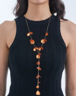 Clearance Bijou Brigitte Collana - Orange Bloom