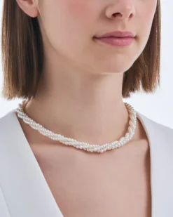 Discount Bijou Brigitte Collana - Pearly Swirl