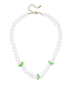 New Bijou Brigitte Collana - Pearly Tulip