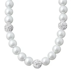 Bijou Brigitte Collana - Perle di Strass