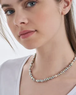 Best Bijou Brigitte Collana - Rainbow Hematite