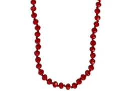 Outlet Bijou Brigitte Collana - Red Glass