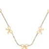 Clearance Bijou Brigitte Collana - Rhinestone Bows