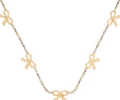 Clearance Bijou Brigitte Collana - Rhinestone Bows
