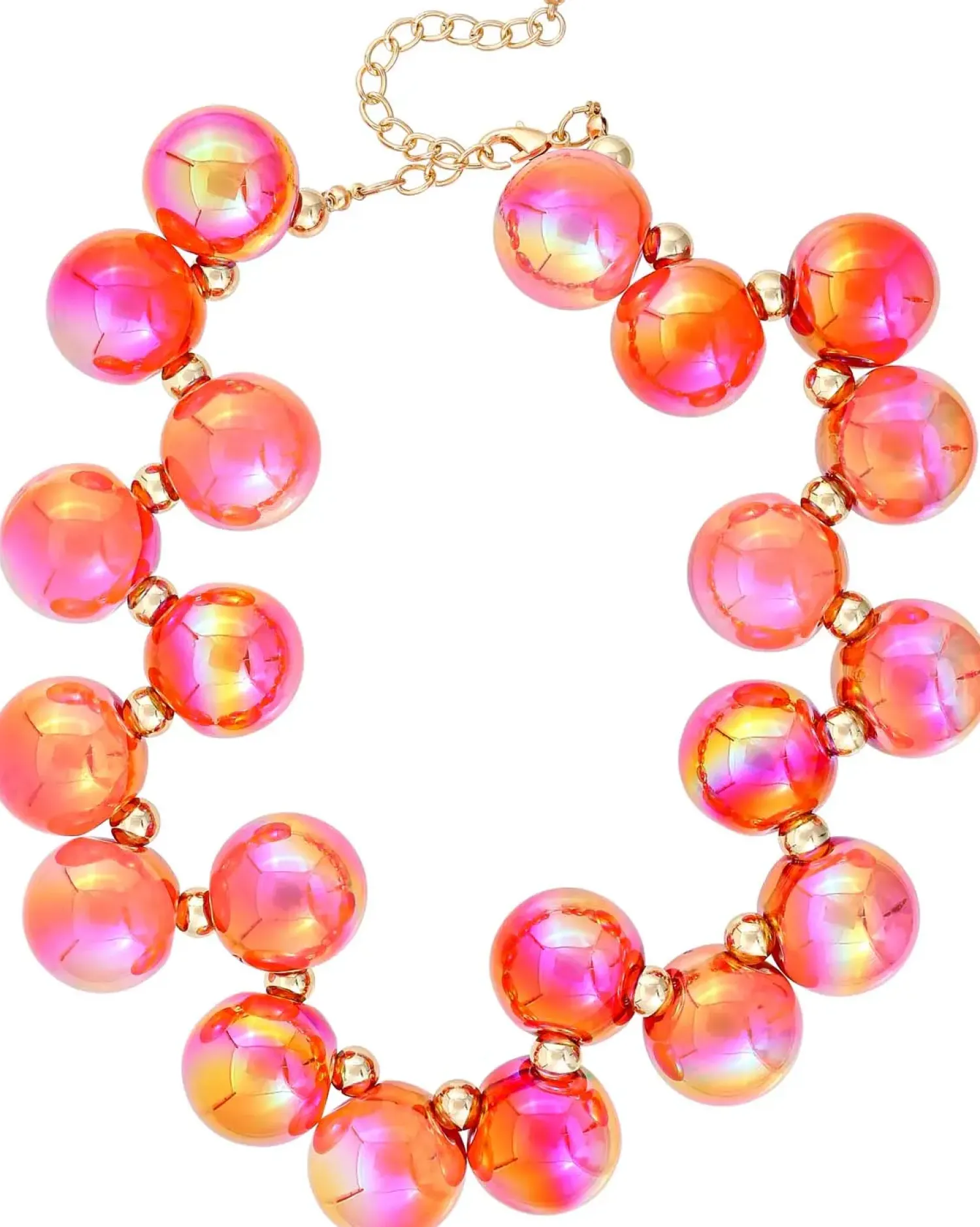 Hot Bijou Brigitte Collana - Shiny Reds
