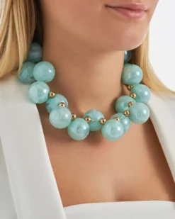 Sale Bijou Brigitte Collana - Shiny Turquoise