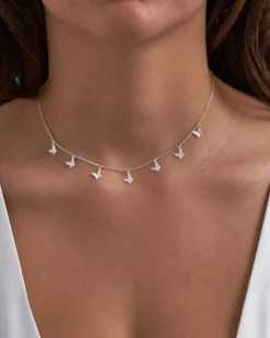 Online Bijou Brigitte Collana - Silver Spring