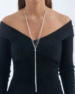 Outlet Bijou Brigitte Collana - Silver Stream
