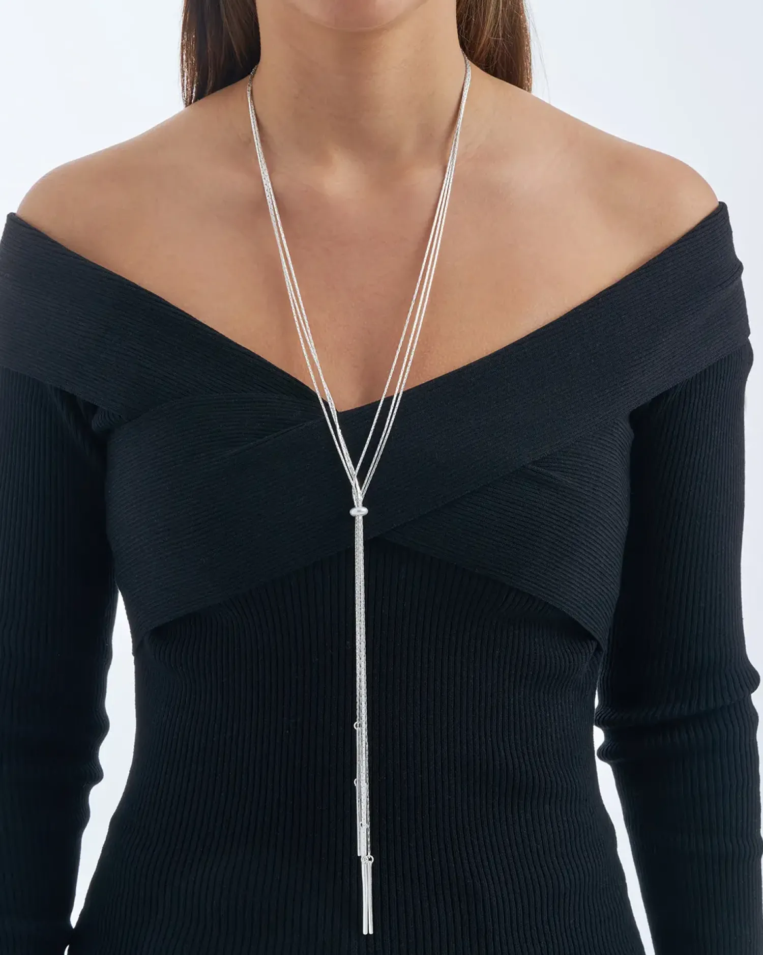Outlet Bijou Brigitte Collana - Silver Stream