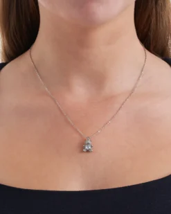 New Bijou Brigitte Collana - Silver Teddy
