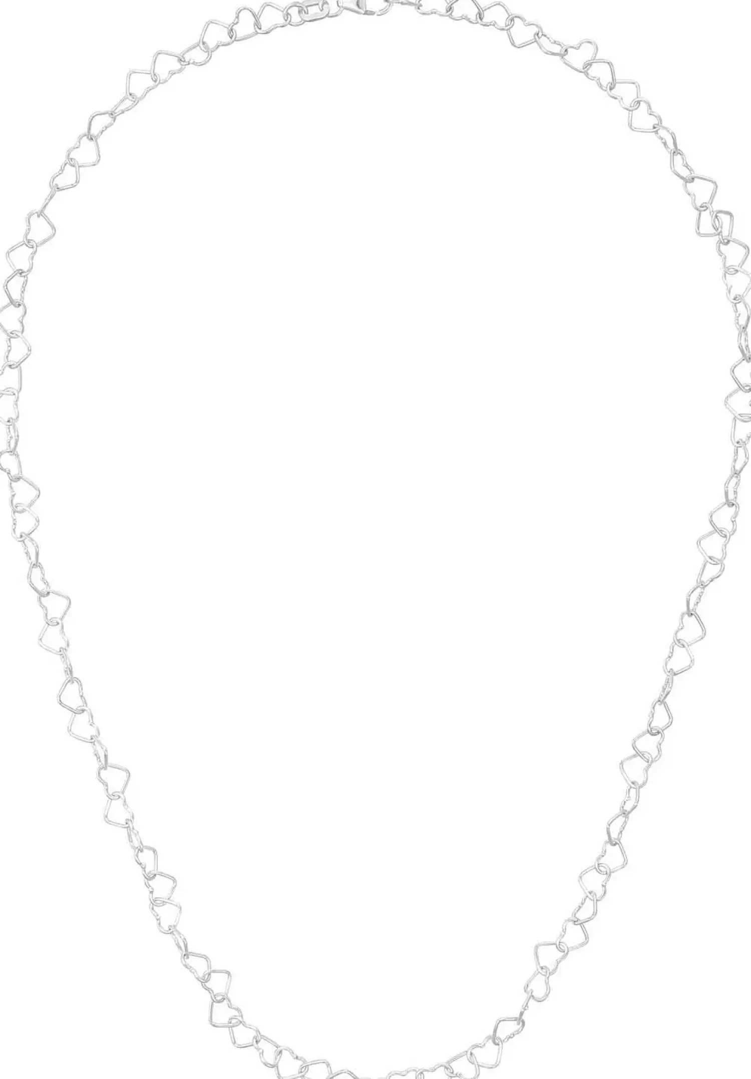 Online Bijou Brigitte Collana - Silvery Hearts