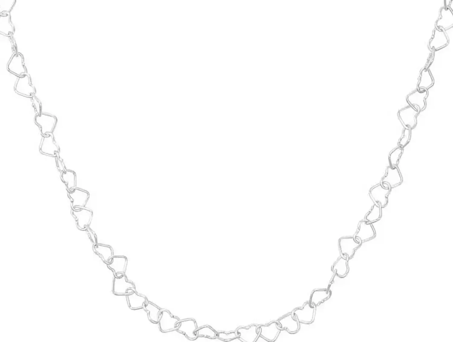 Online Bijou Brigitte Collana - Silvery Hearts
