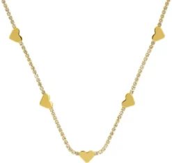 New Bijou Brigitte Collana - Sparkle Hearts