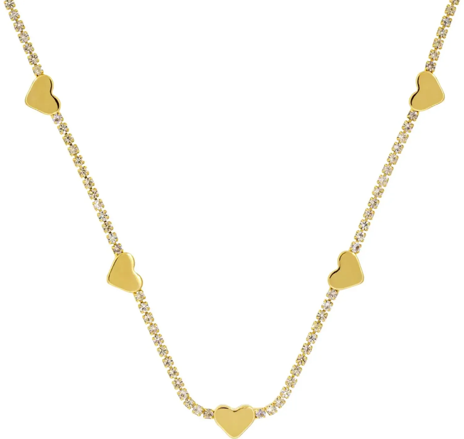 New Bijou Brigitte Collana - Sparkle Hearts