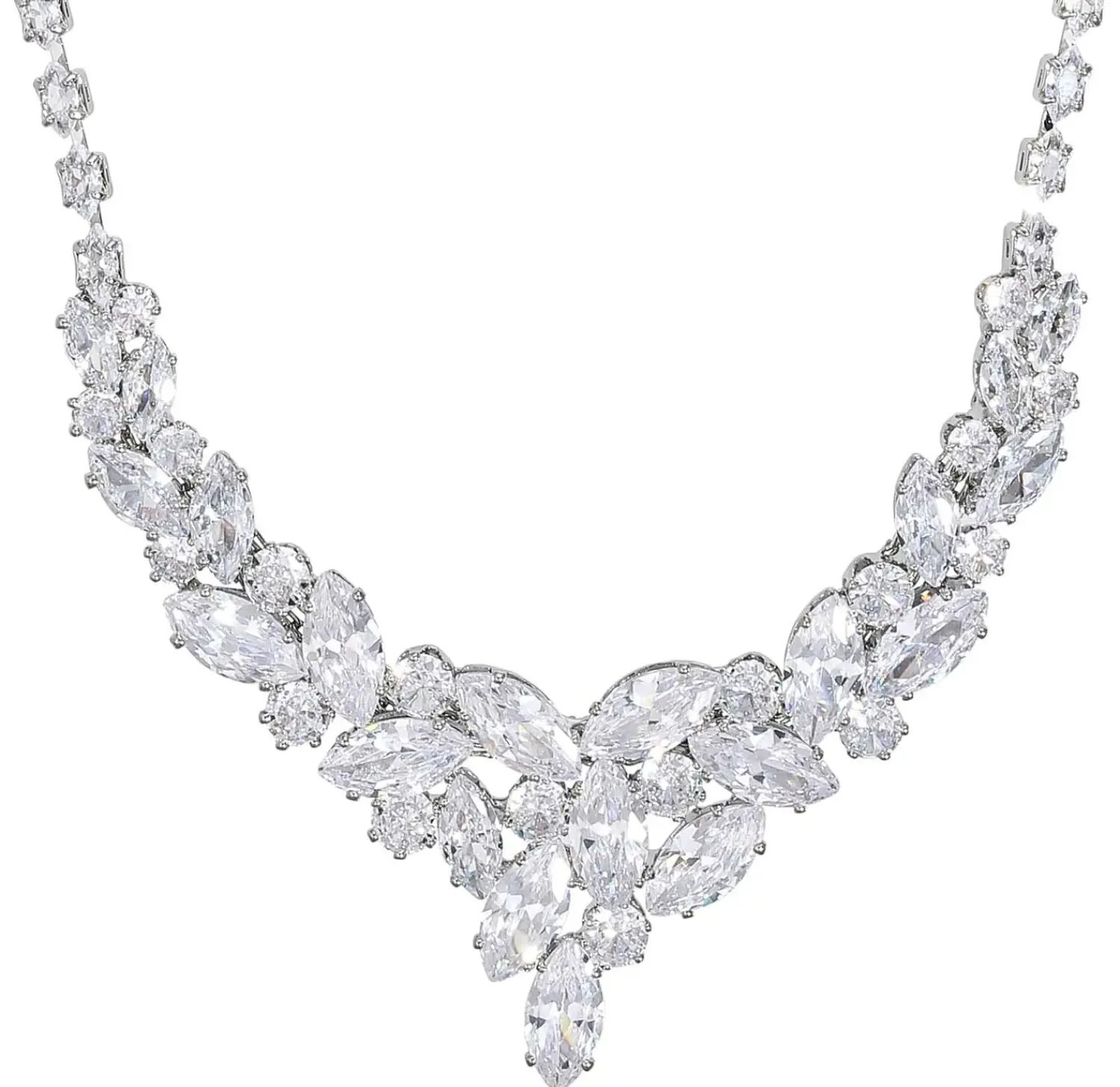 New Bijou Brigitte Collana - Sparkling Leaves