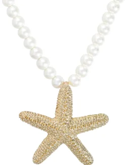 Hot Bijou Brigitte Collana - Star Pearls