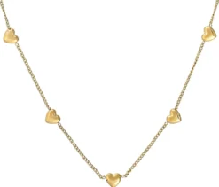 Clearance Bijou Brigitte Collana - Steel Hearts