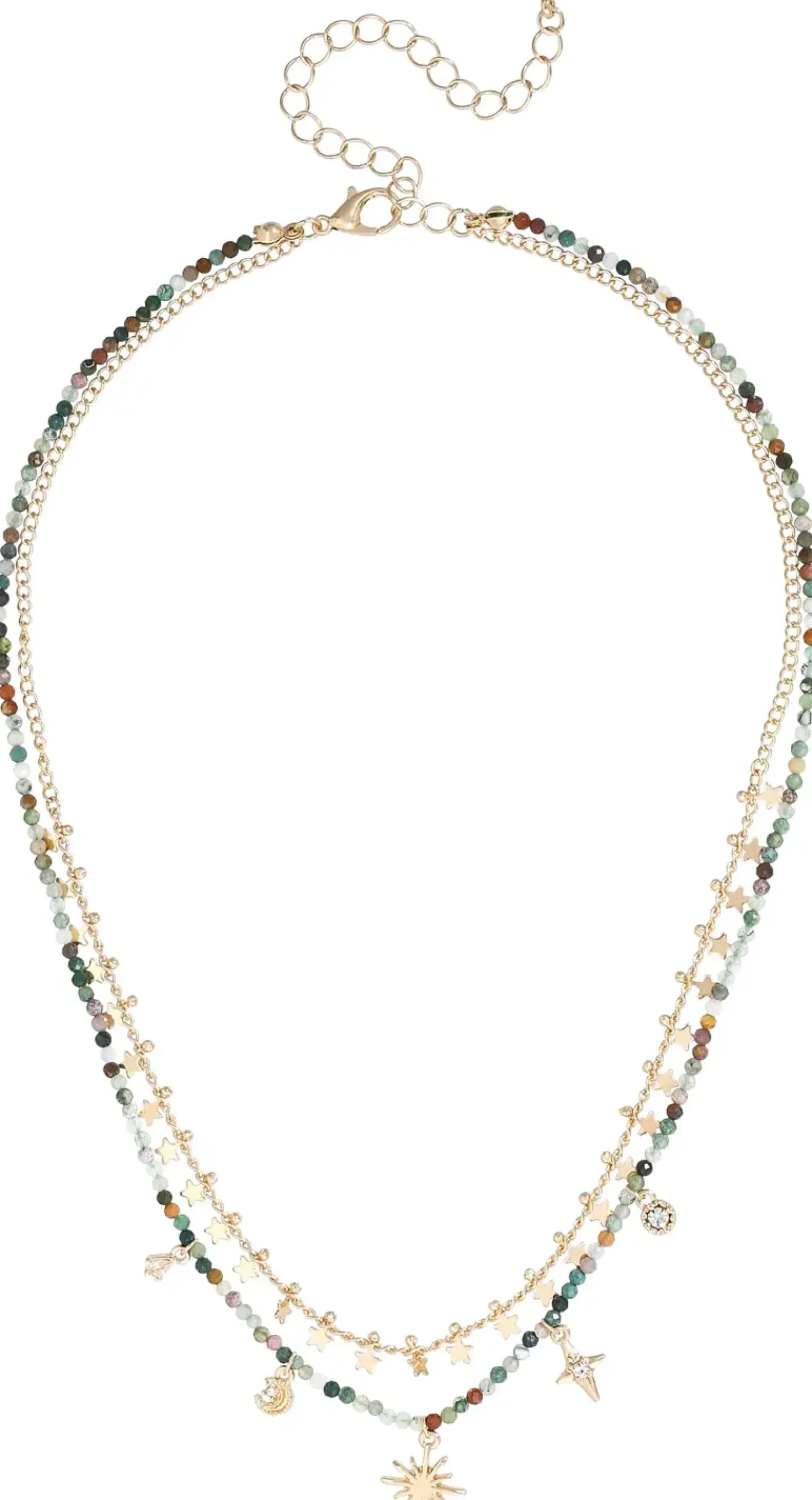 Discount Bijou Brigitte Collana stratificata - Agate Stars