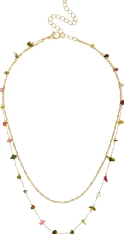 Best Bijou Brigitte Collana stratificata - Amazing Aventurin