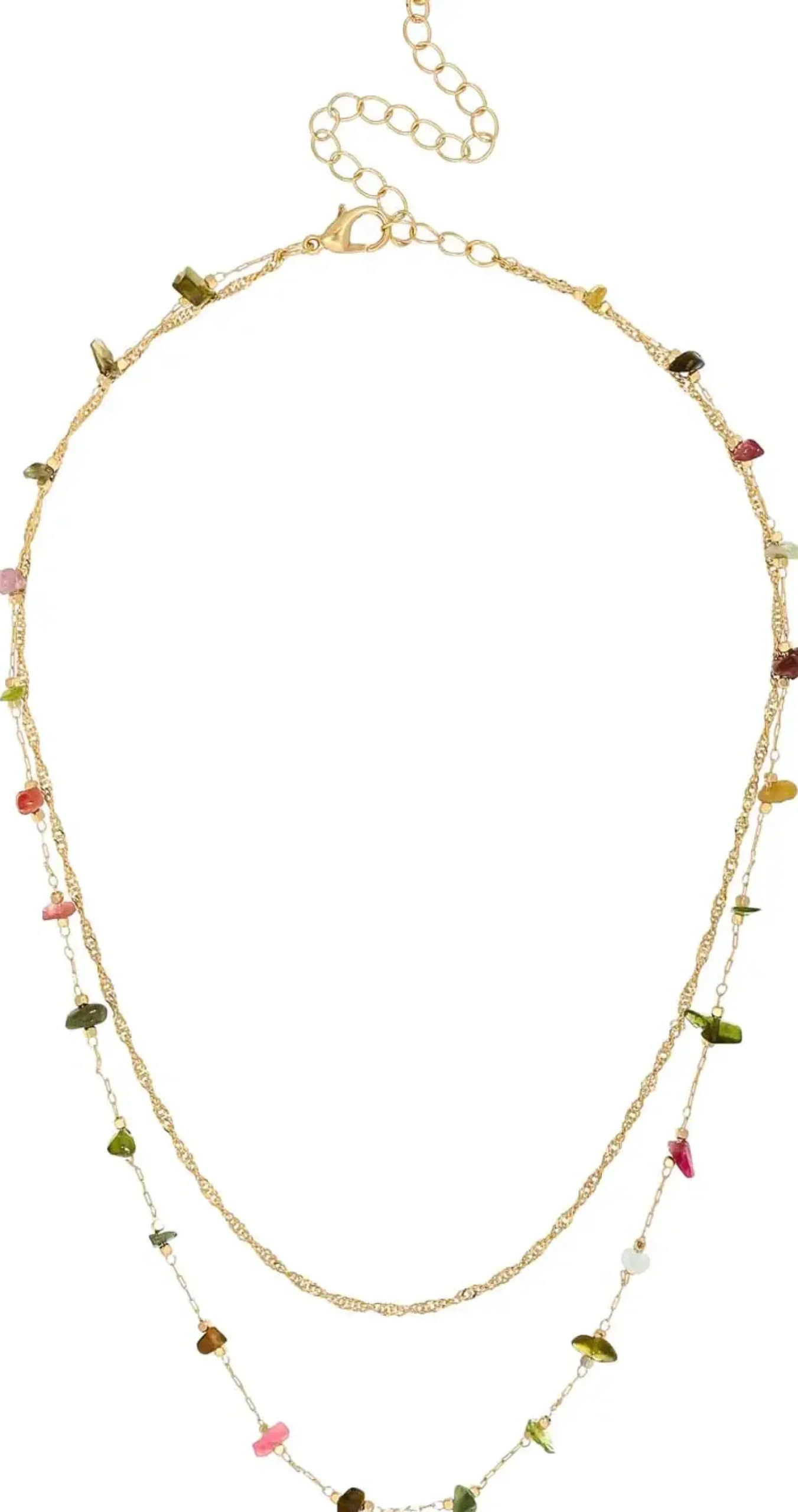 Best Bijou Brigitte Collana stratificata - Amazing Aventurin