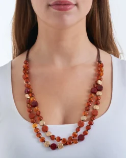 Sale Bijou Brigitte Collana stratificata - Autumn Layers