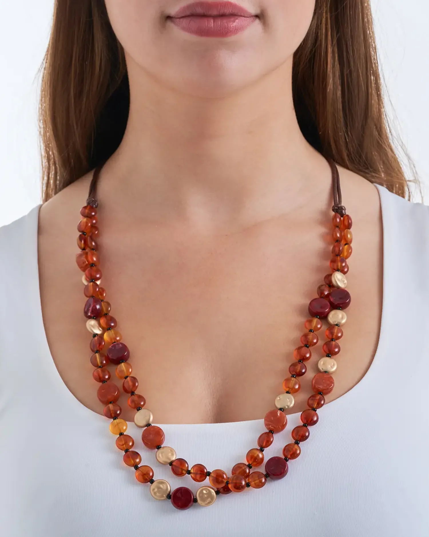 Sale Bijou Brigitte Collana stratificata - Autumn Layers