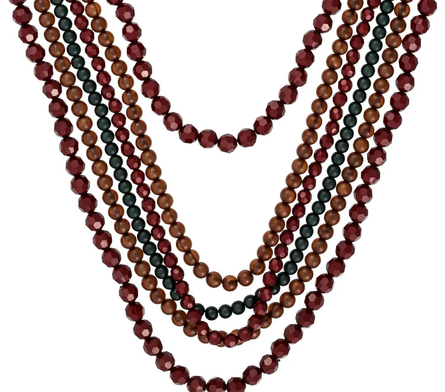New Bijou Brigitte Collana stratificata - Autumn Beads