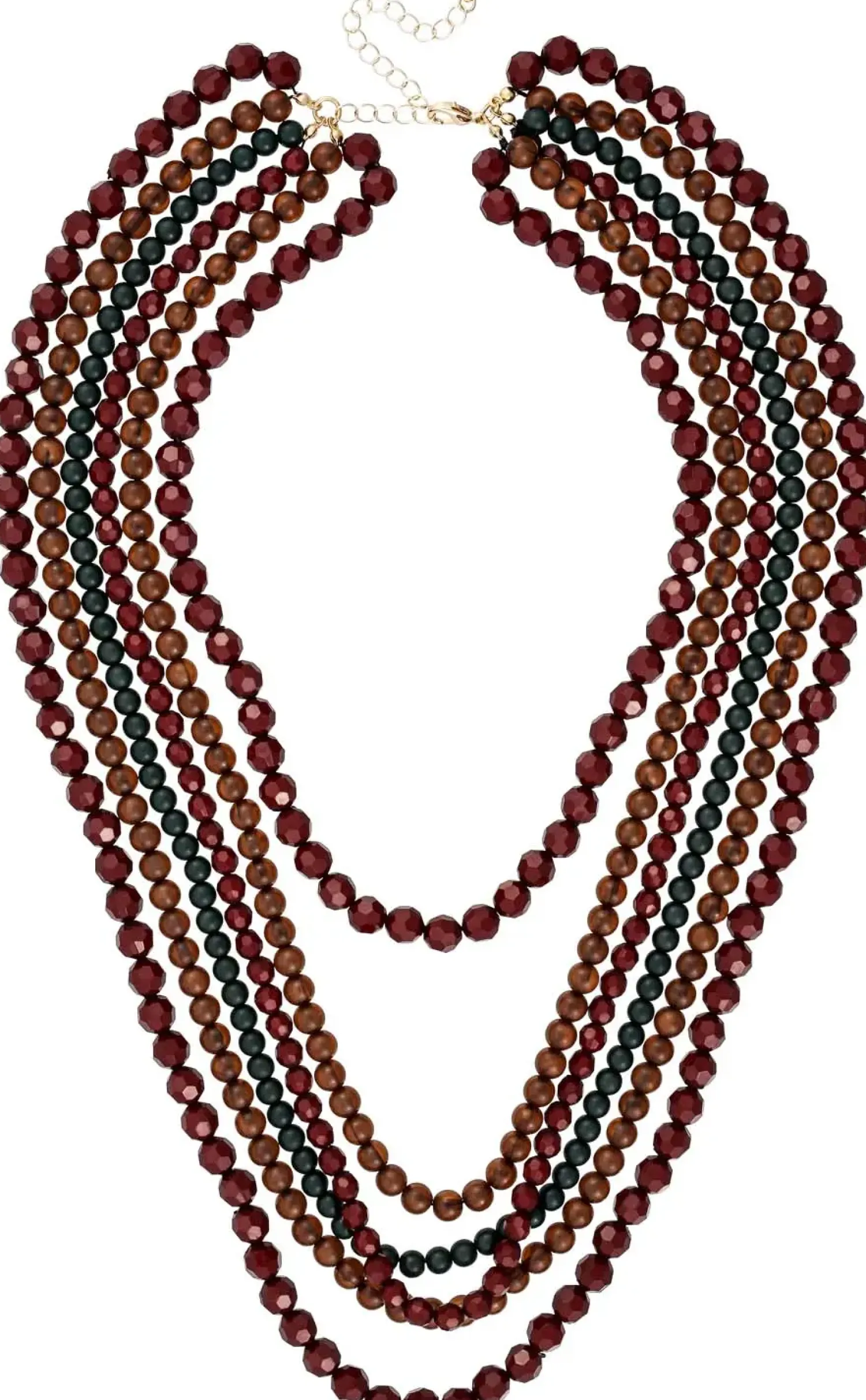 New Bijou Brigitte Collana stratificata - Autumn Beads