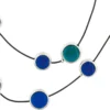 New Bijou Brigitte Collana stratificata - Blue Orbit