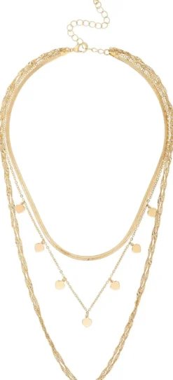 Hot Bijou Brigitte Collana stratificata - Cherished Gold