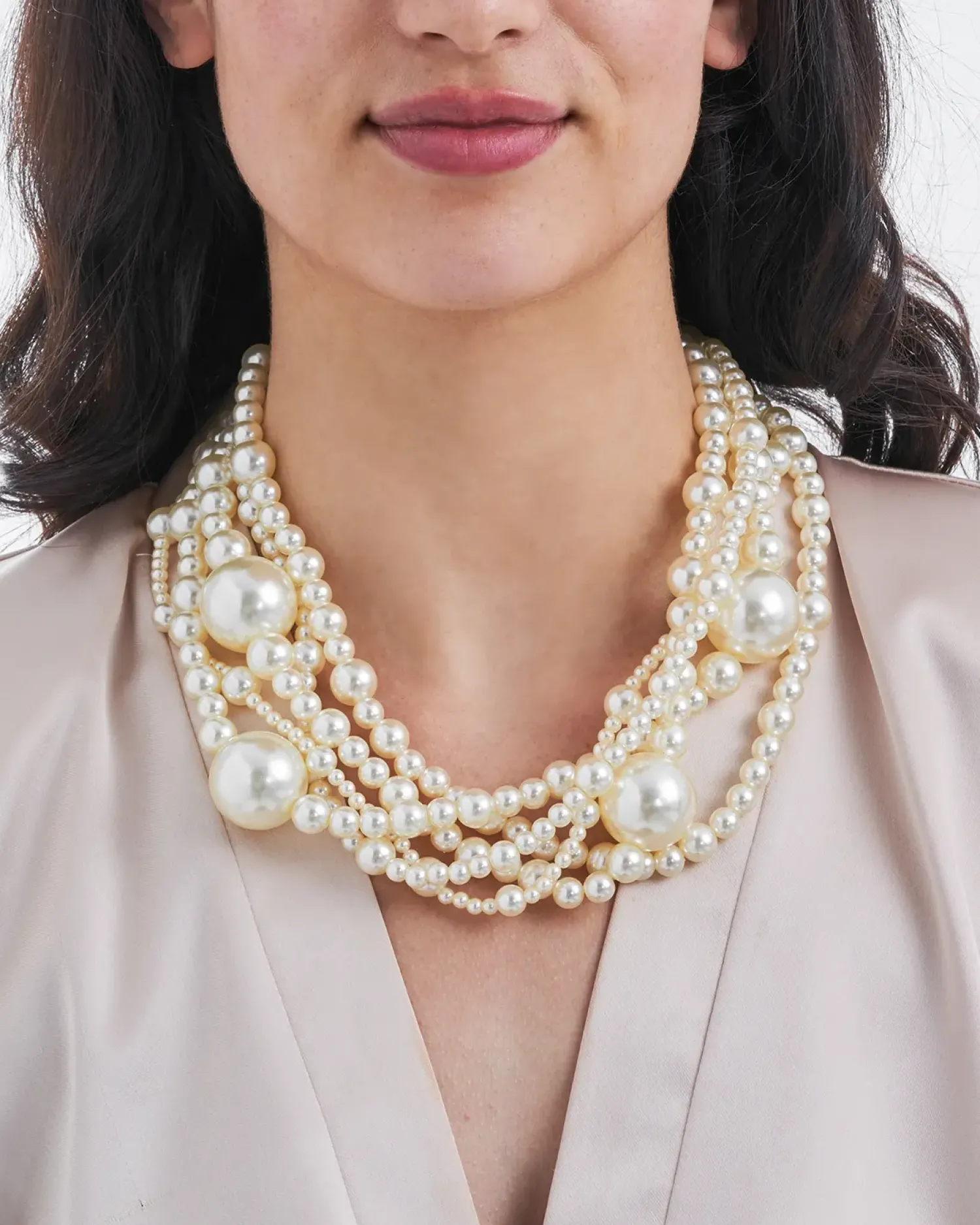 Outlet Bijou Brigitte Collana stratificata - Chunky Pearls