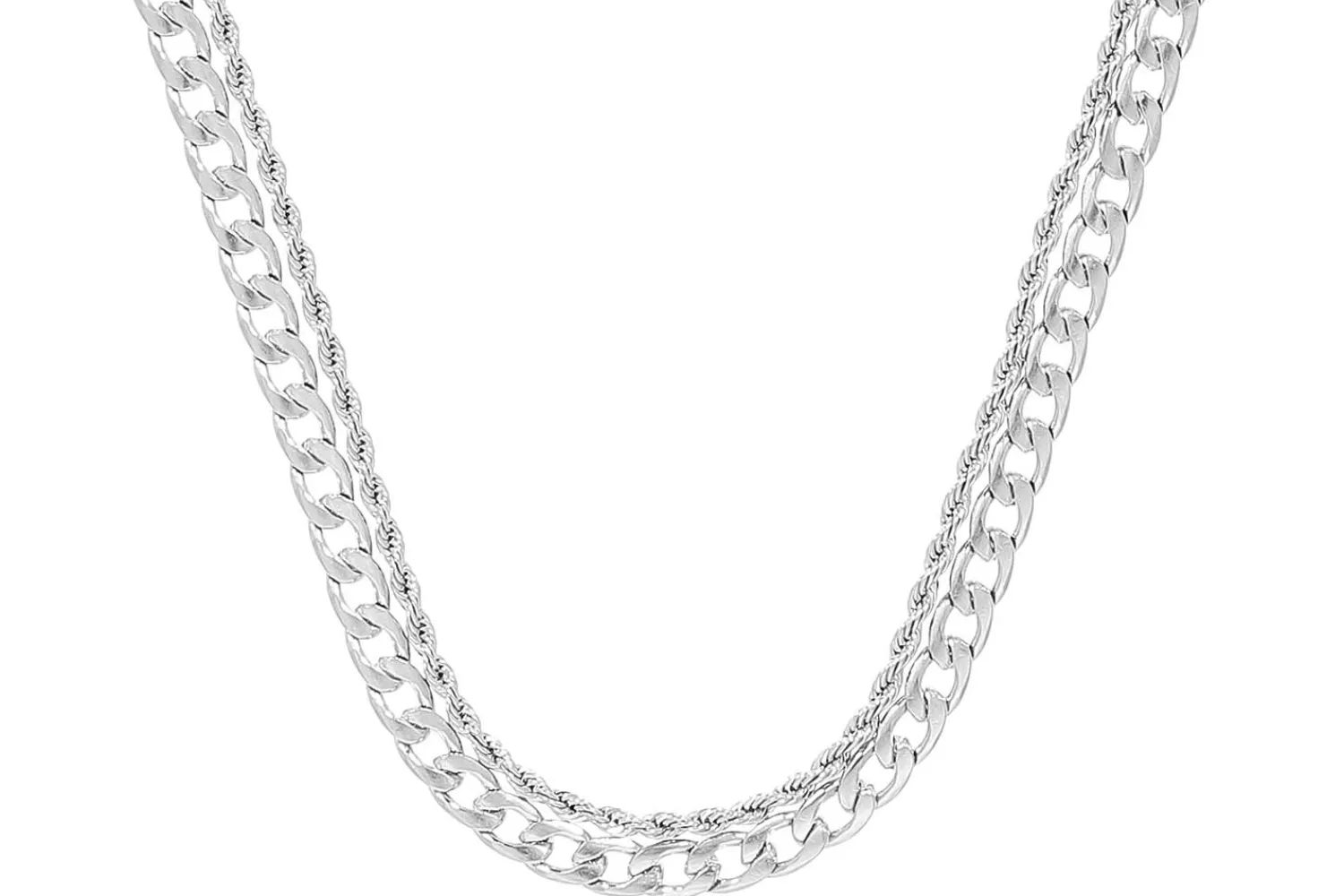 Clearance Bijou Brigitte Collana stratificata - Daily Steel