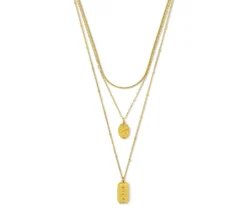 Best Bijou Brigitte Collana stratificata - Double Plate
